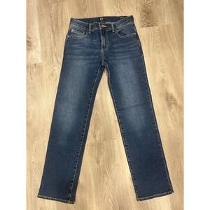 NWT Kids GAP Stretch Straight‎ Jeans Blue Denim Size 14 Boys